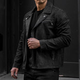 S Motorcycle Jacket | Black Matte