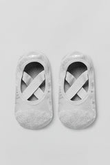 Women's Pivot Barre Sock - Athletic Heather Grey