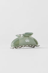 Acrylic Illusion Claw Clip - Dune Grass/Chrome