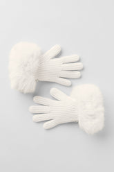 Courchevel Cashmere Gloves - Ivory