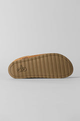 Recovery Slipper - Saddle/Ivory