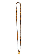 Tiger's Eye Mala Necklace
