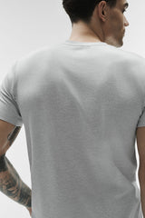 Conquer Reform Crewneck Short Sleeve - Athletic Heather Grey