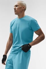 Conquer Reform Crewneck Short Sleeve - Blue Breeze