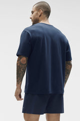 Essential Short Sleeve Street Tee - Navy