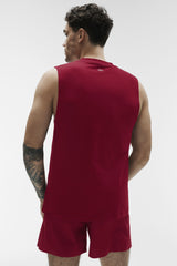 Conquer Muscle Tank - Garnet