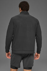 Conquer Max Mock Neck Full Zip - Anthracite