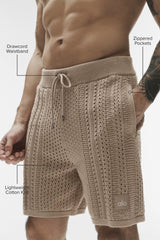 7" Coastline Knit Short - Gravel