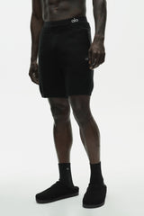 7" Cotton Cashmere Ever Soft Short - Black