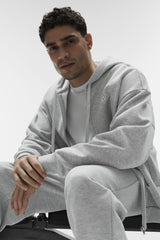 Accolade Full Zip Hoodie - Athletic Heather Grey