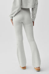 Sway Bootcut Sweatpant - White Heather