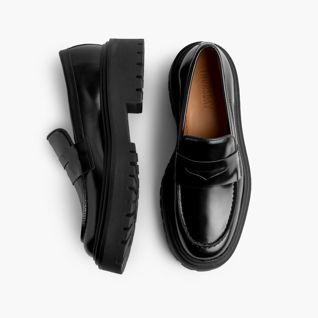 S Penny Platform | Black