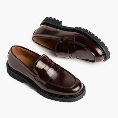 S Penny | Burgundy