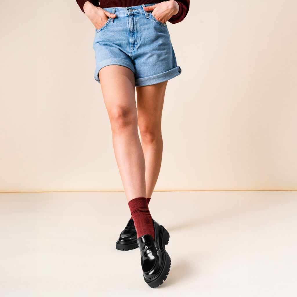 S Penny Platform | Black