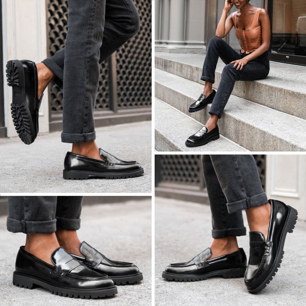 S Penny | Black