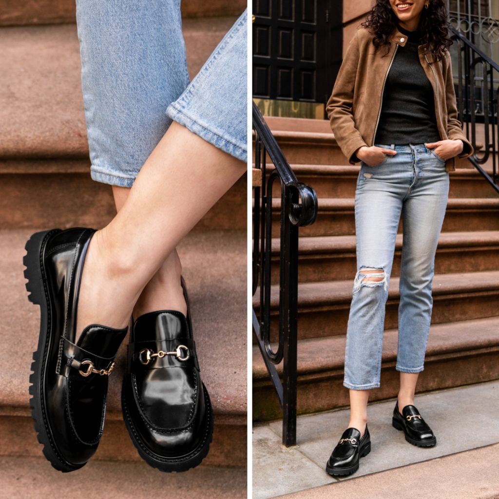 S Penny | Black & Gold
