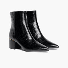 S Luna | Black Croco