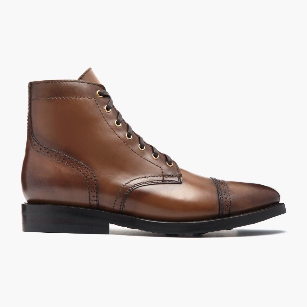 S Captain Brogue | Golden Brown