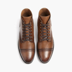 S Captain Brogue | Golden Brown