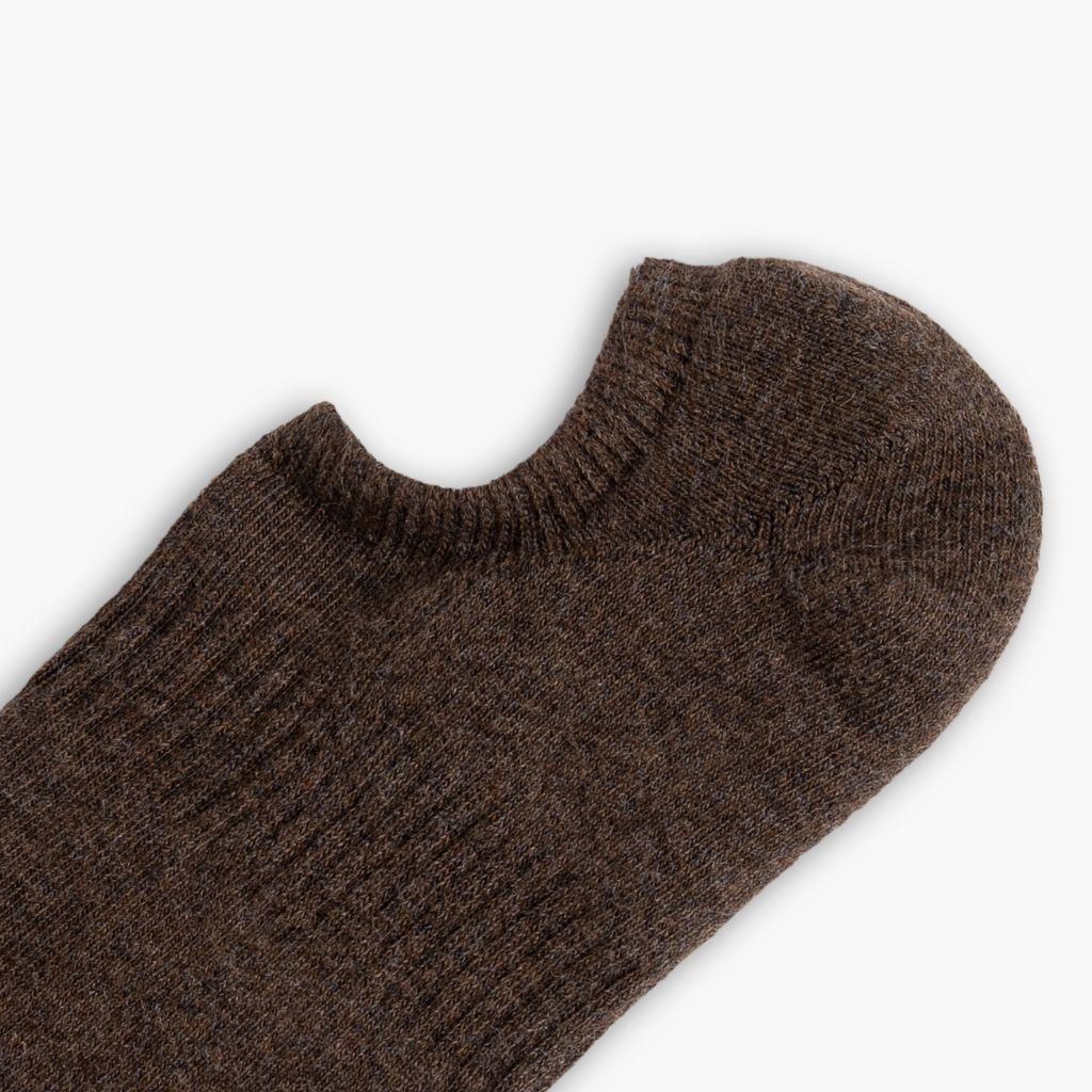 Women's Classic No Show Sock | Brown