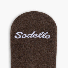 Women's Classic No Show Sock | Brown
