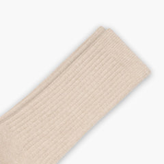 Men's Cotton Crew Sock | Latte