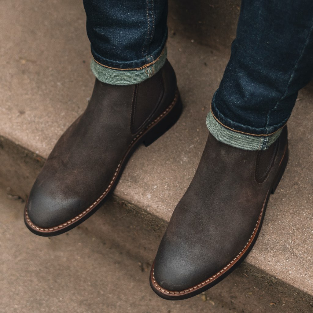 S Duke | Chocolate Suede