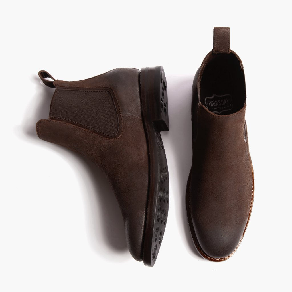 S Duke | Chocolate Suede