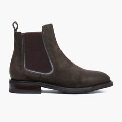 S Duke | Dark Olive Suede