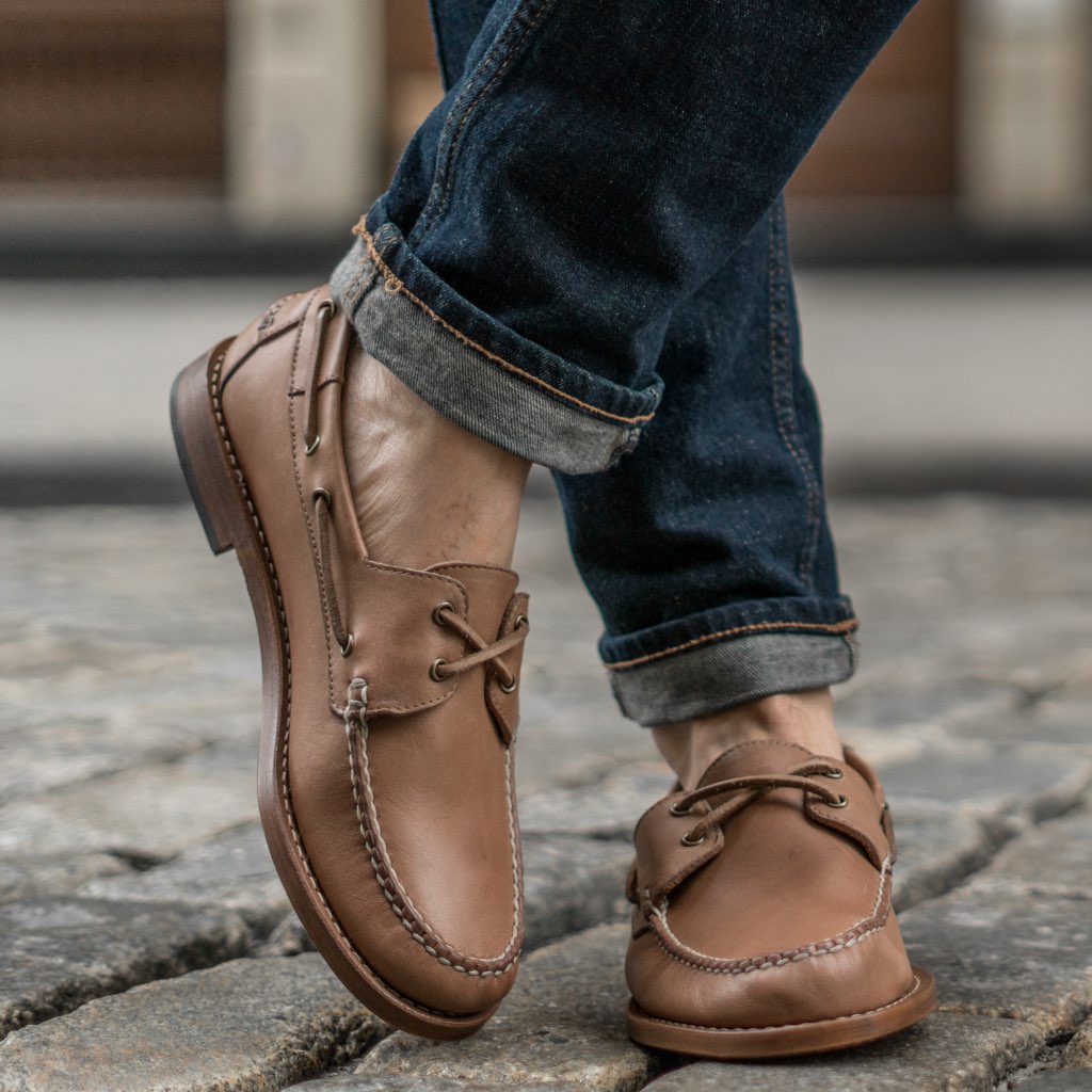 S Handsewn Loafer | Biscuit