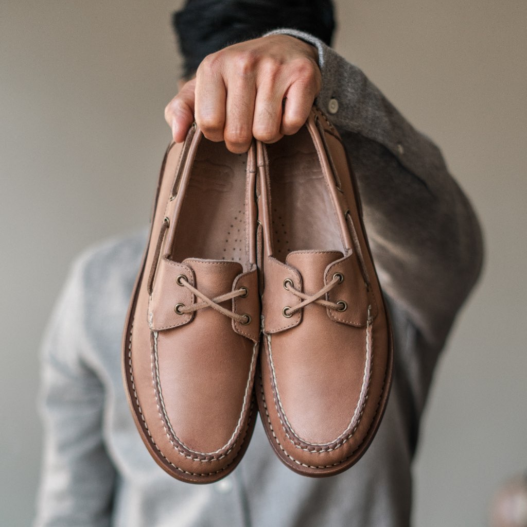 S Handsewn Loafer | Biscuit