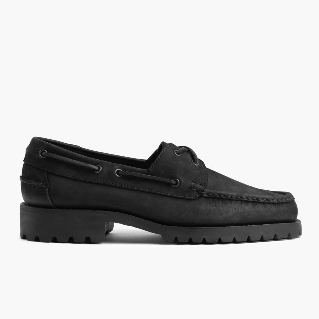S Handsewn Loafer | Black Matte