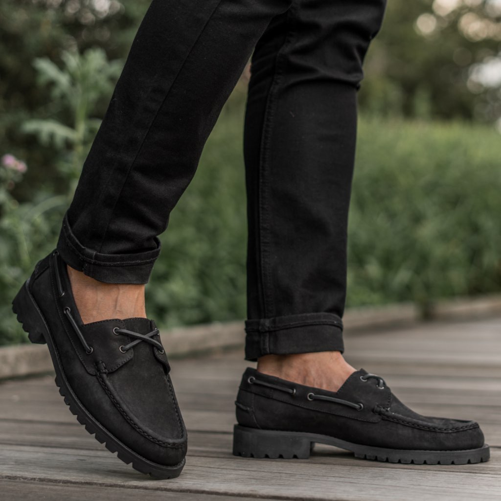S Handsewn Loafer | Black Matte