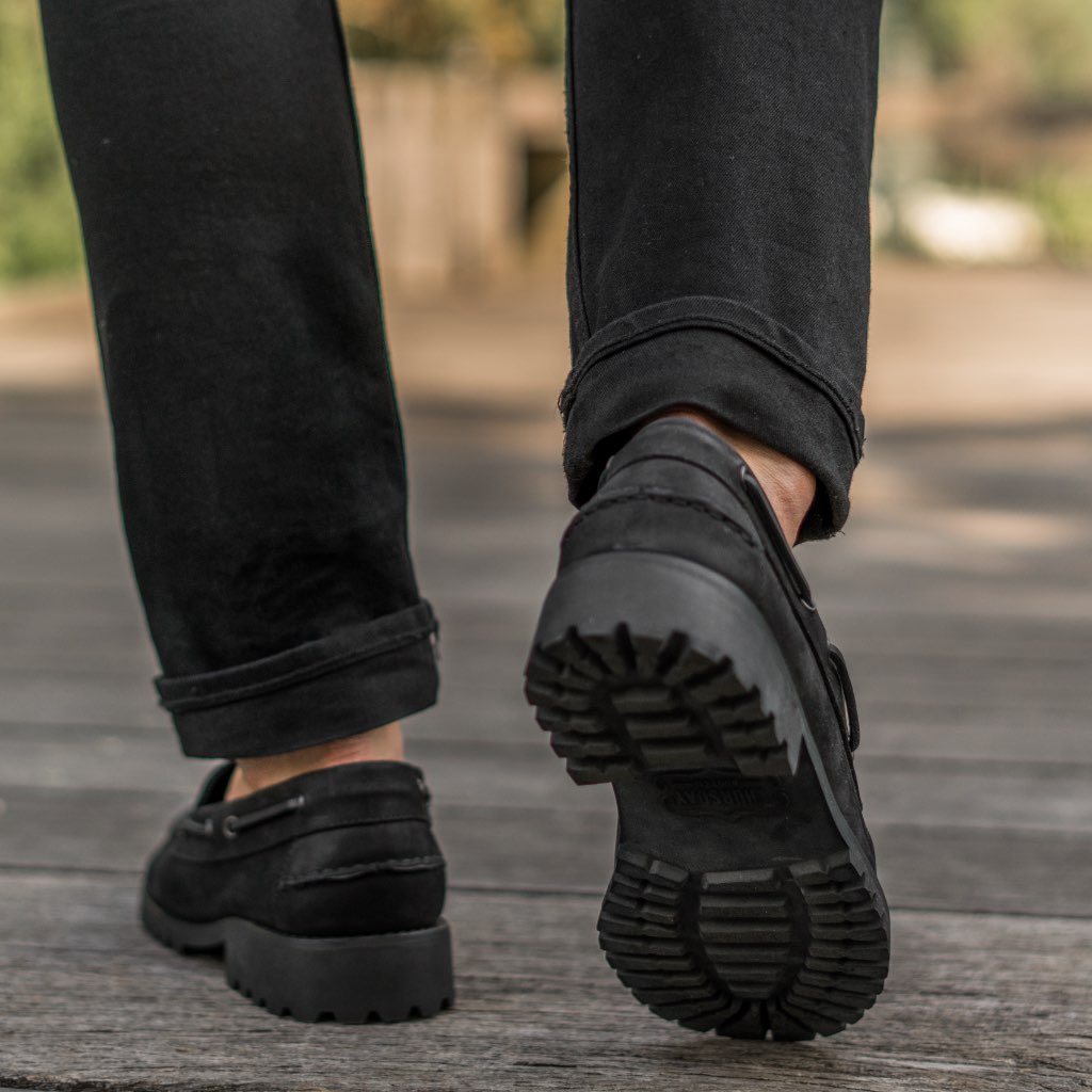S Handsewn Loafer | Black Matte