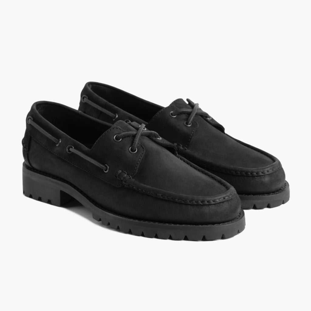S Handsewn Loafer | Black Matte