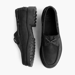 S Handsewn Loafer | Black Matte