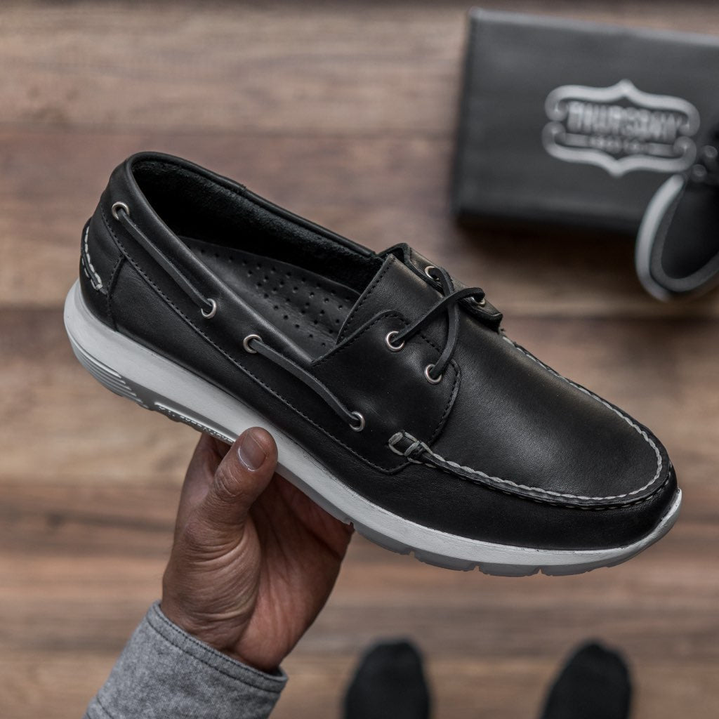 S Handsewn Runner | Black