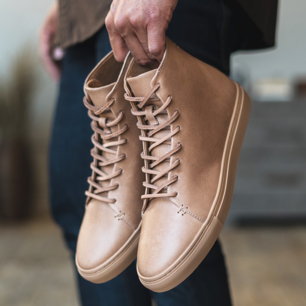 S Premier High Top | Natural Vachetta
