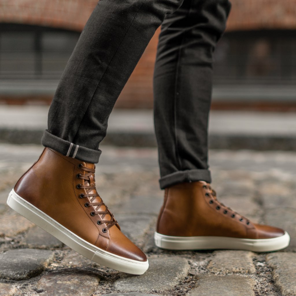 S Premier High Top | Toffee