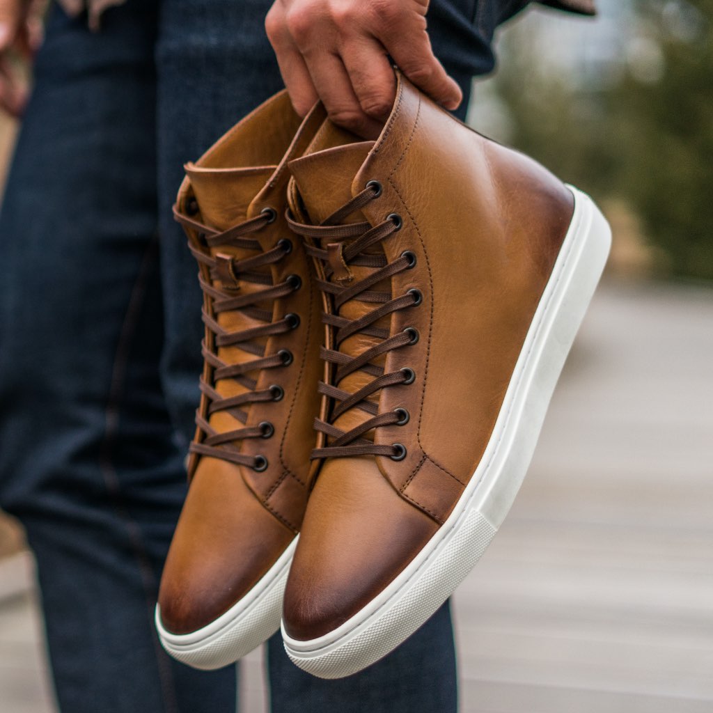 S Premier High Top | Toffee