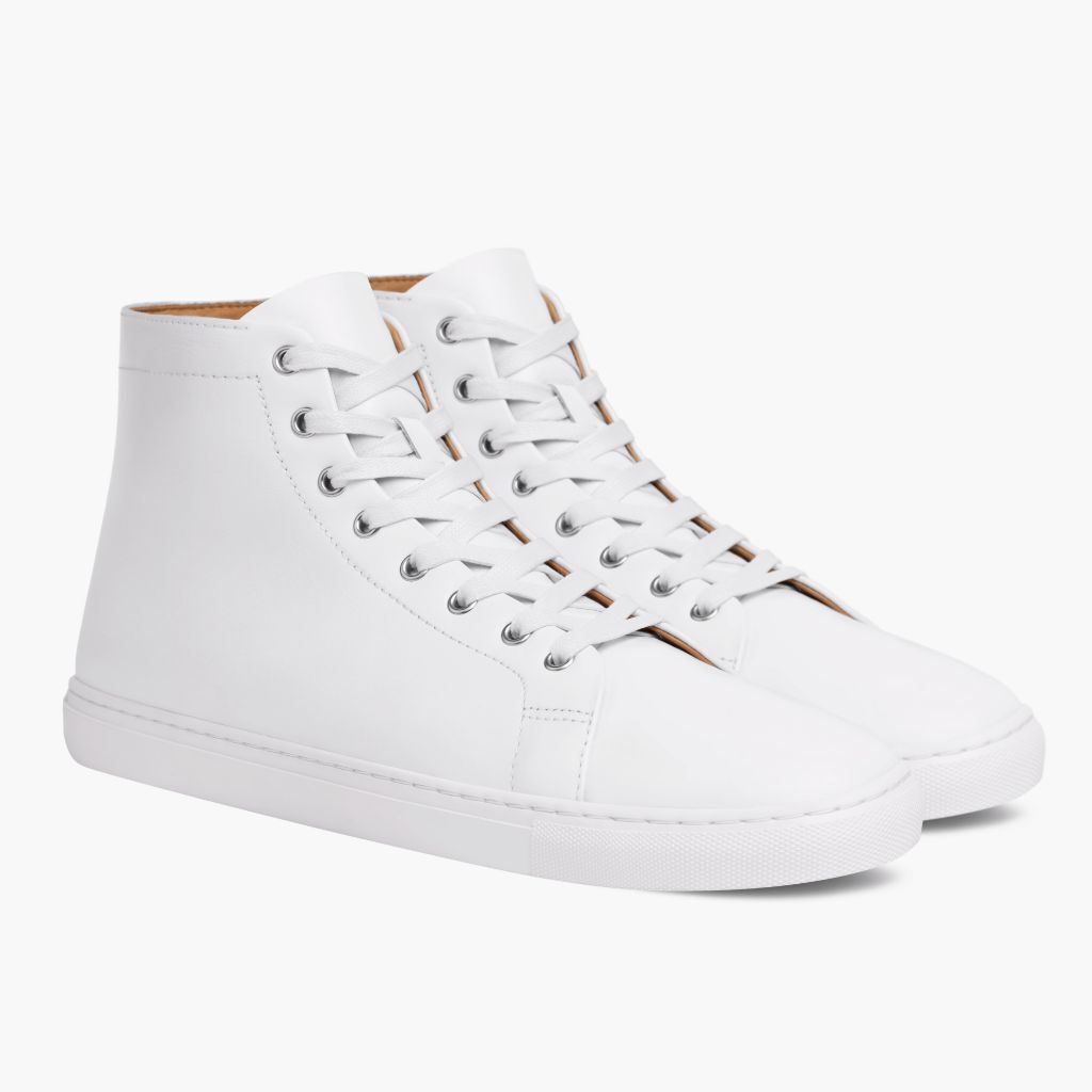 S Premier High Top | White