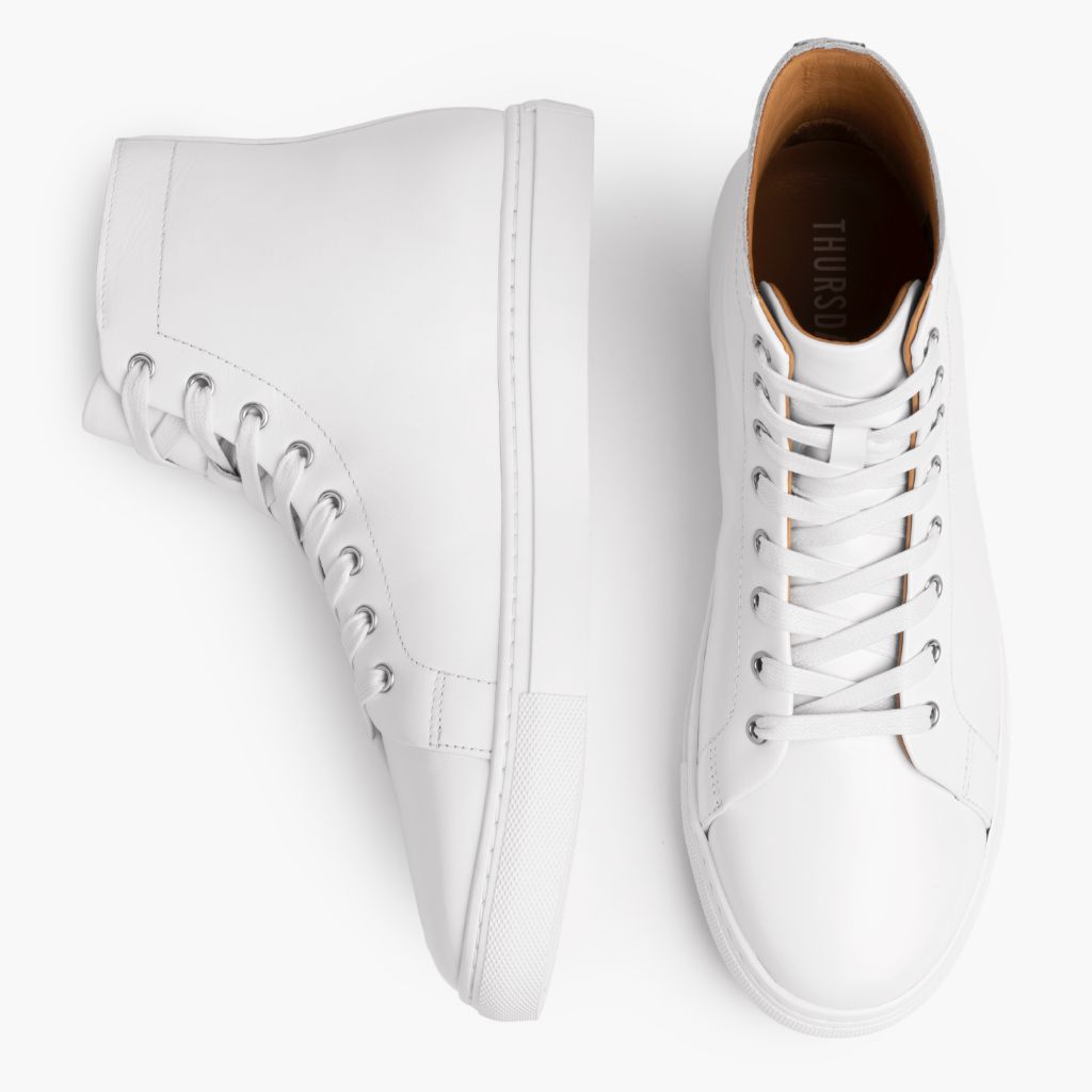 S Premier High Top | White
