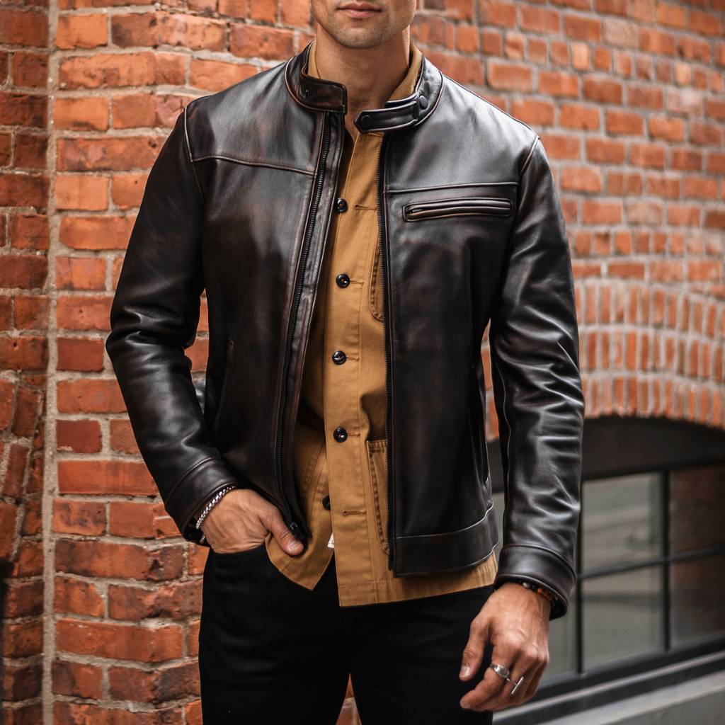 S Roadster Jacket | Black Coffee