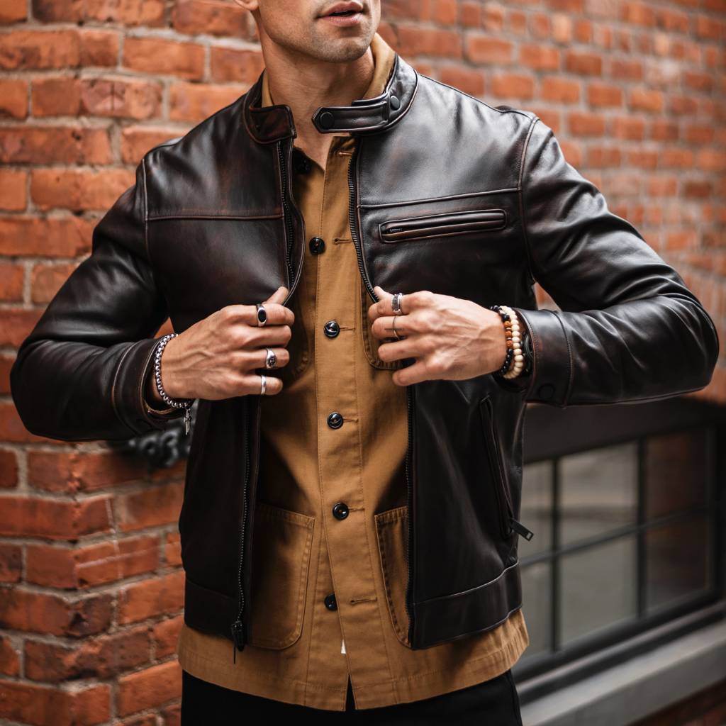 S Roadster Jacket | Black Coffee