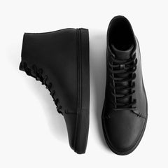 S Premier High Top | Black Vachetta