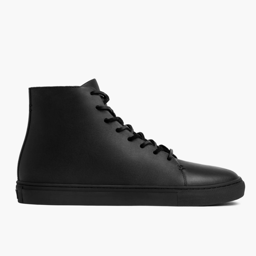 S Premier High Top | Black Vachetta