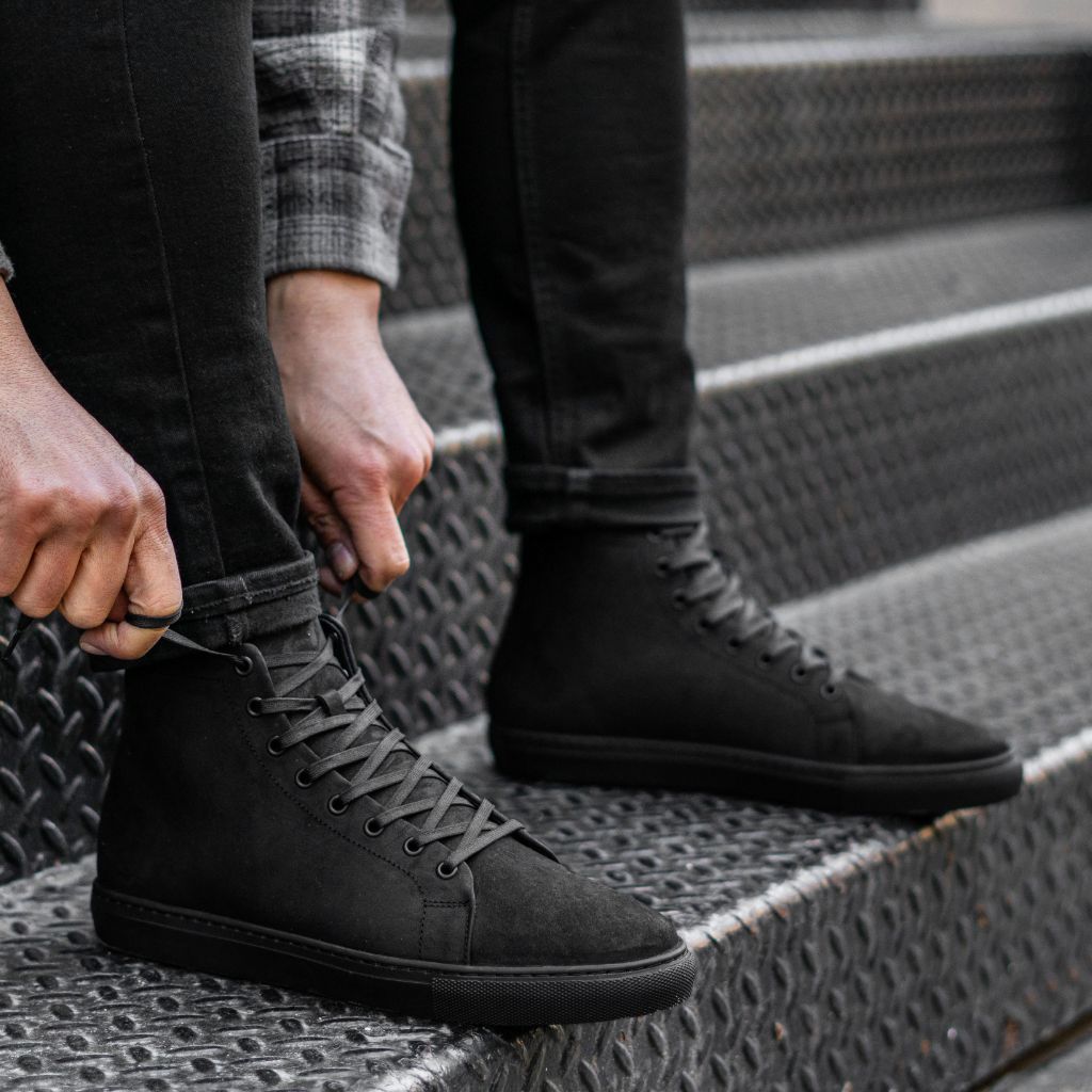 S Premier High Top | Black Matte
