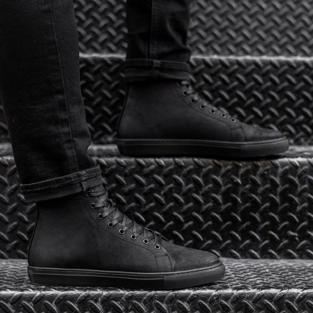 S Premier High Top | Black Matte