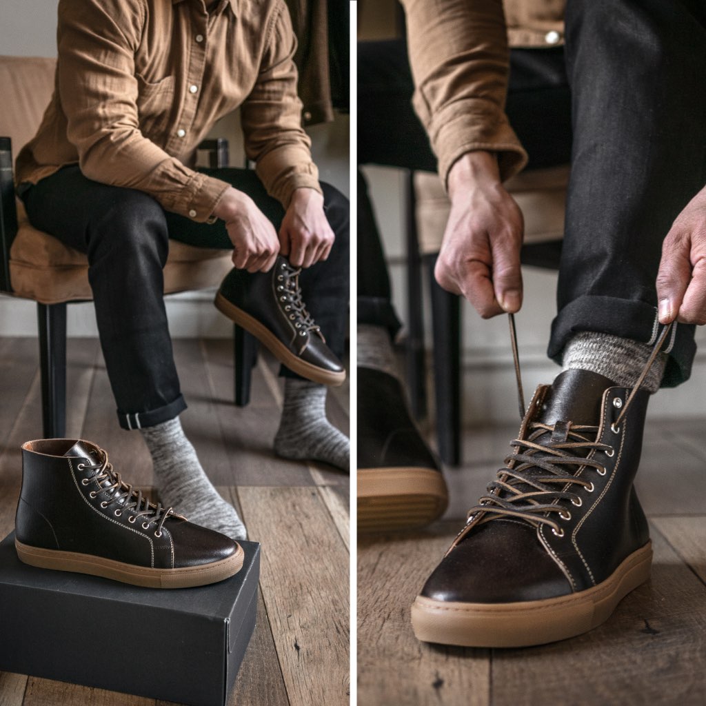 S Premier High Top | Cacao