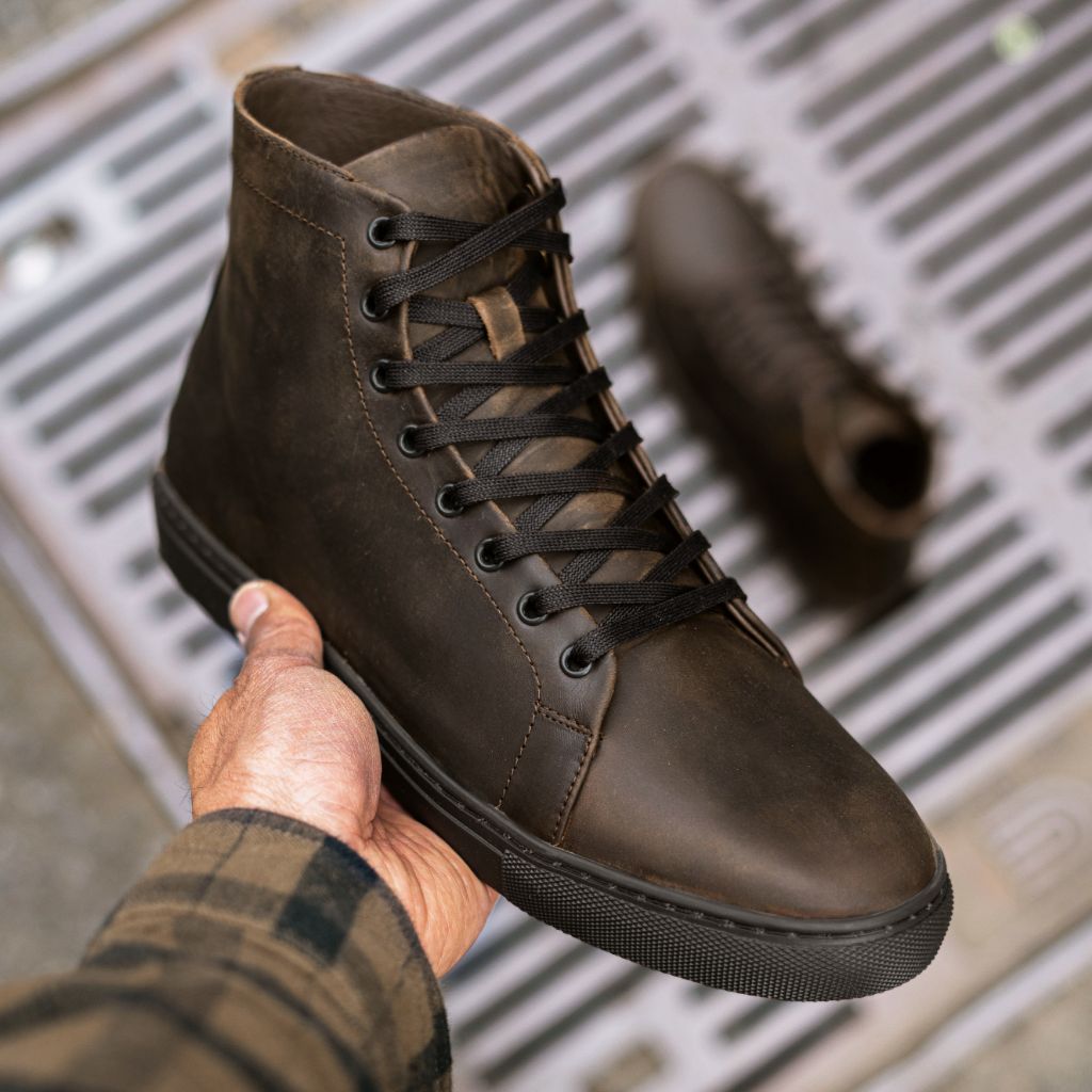 S Premier High Top | Tobacco